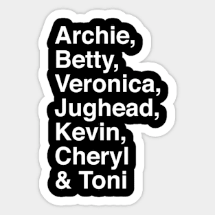 Riverdale Sticker